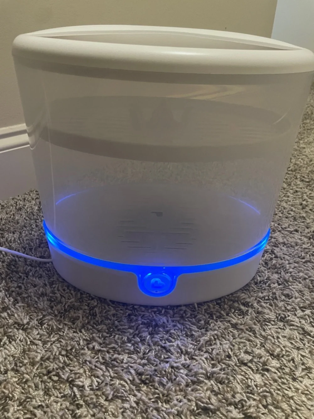 Munchkin White and Blue Electric Bottle Sterilizer